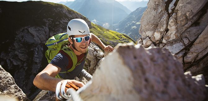 Klettersteig Camp mit SAAC
